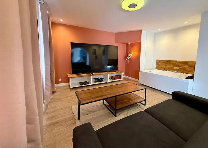 Apartment P01 Grand Proche Gare Cinema Jacuzzi Rdc Sur Cour Privative *